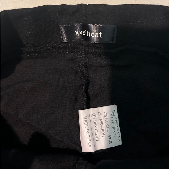 Sexy xxxticat large Leggings side tie ups 615 - Picture 4 of 5